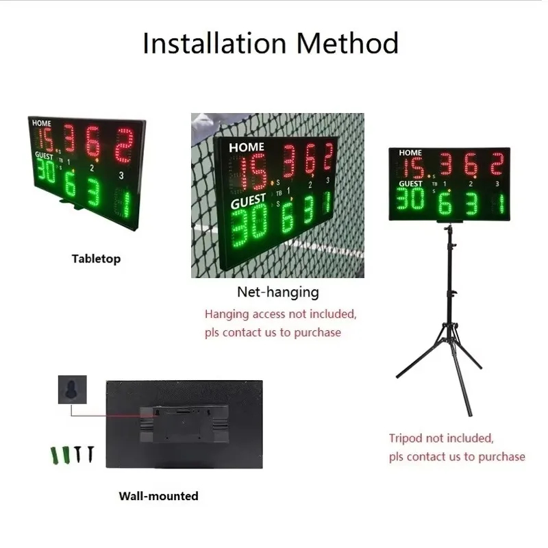 Scoreboard Digital - لوحة نتائج إلكترونية LED رقمية من