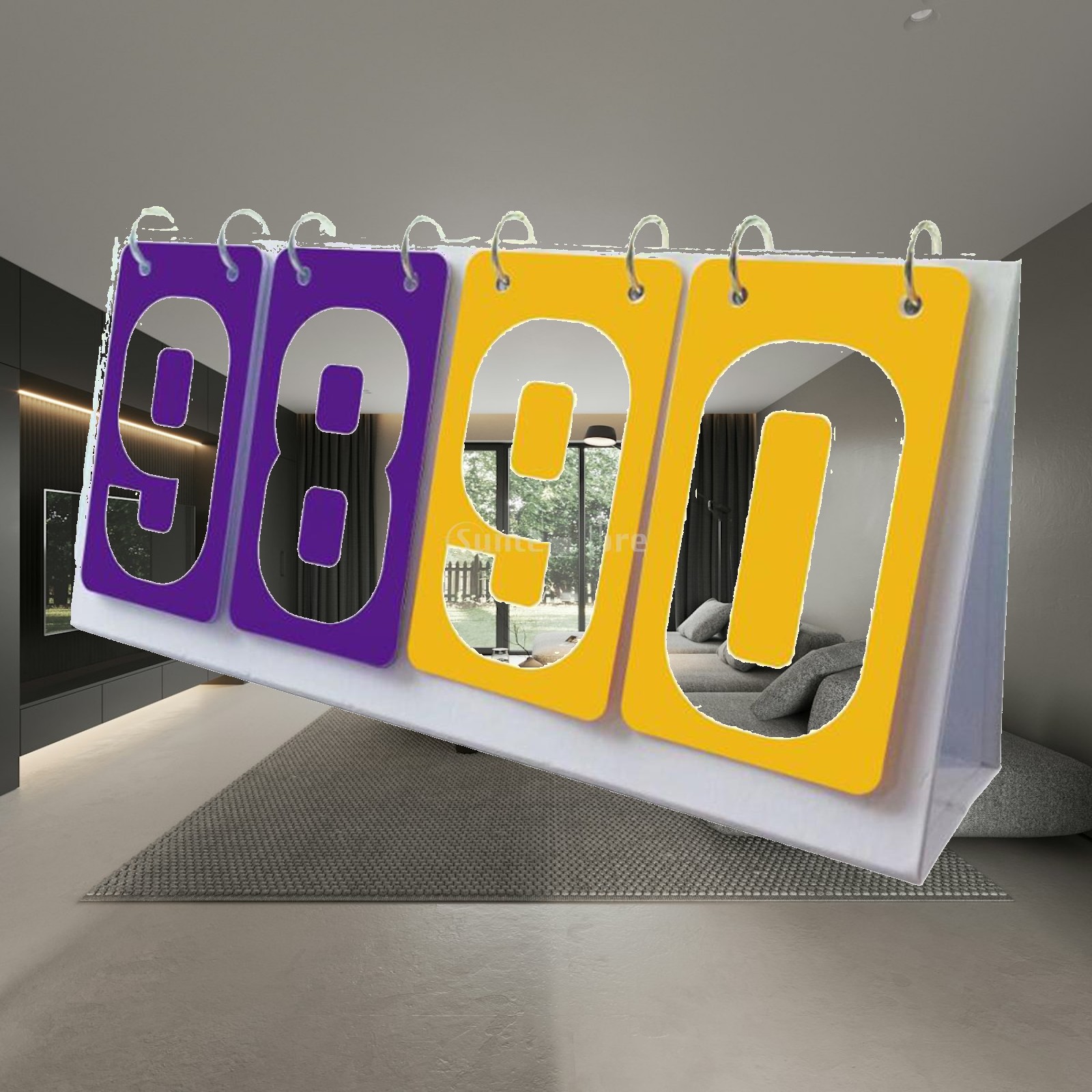 Scoreboard Digital - لوحة نتائج محمولة بأربعة أرقام، للاستخدام