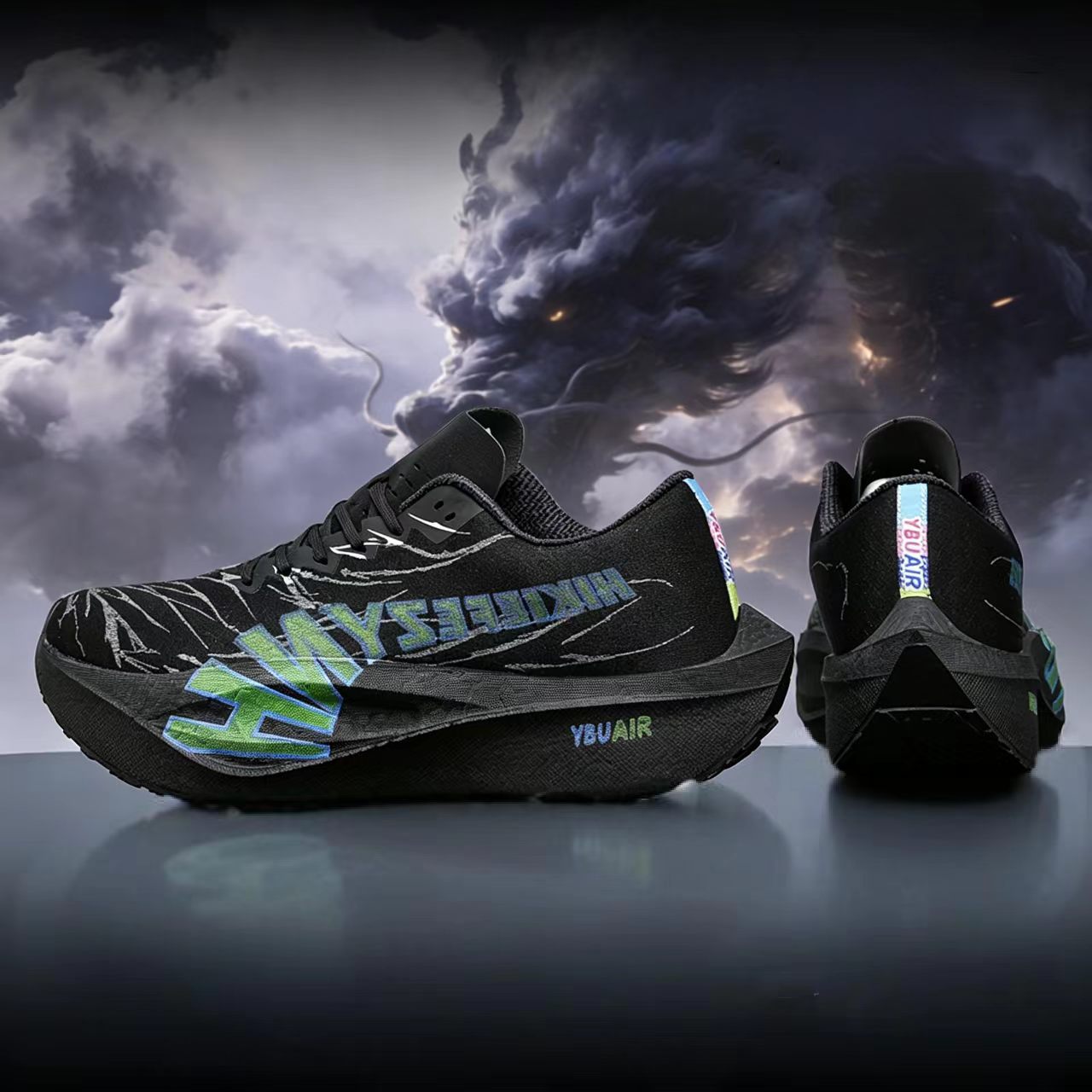 Badminton Shoes - أحذية رياضية للرجال مزودة بلوحة كربونية،