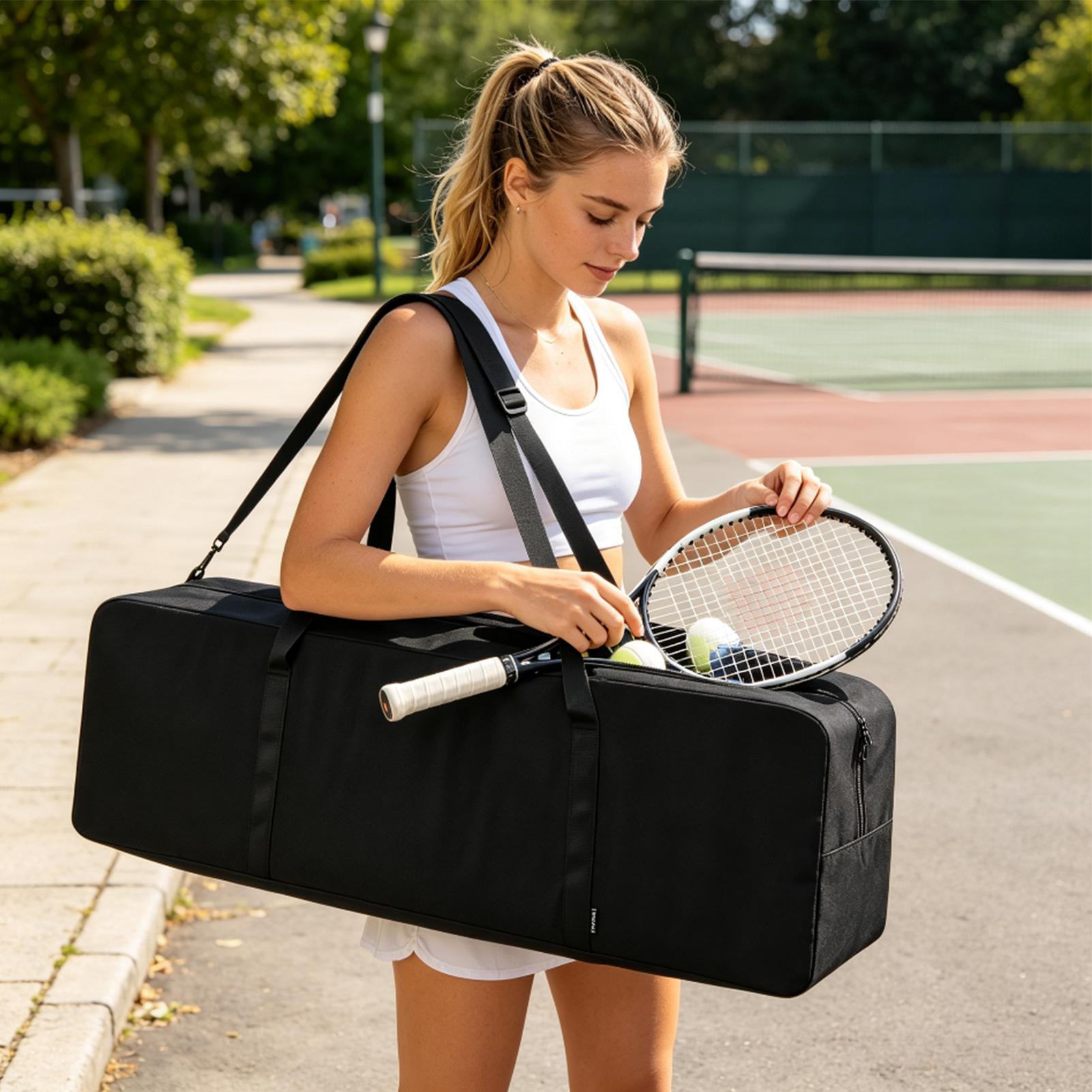 حقيبة شبكة بيكلبول قابلة للطي  - مراجعة Badminton Bag وسعره