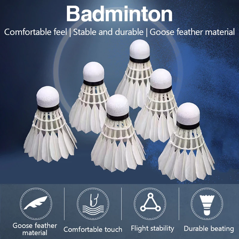ريشة بدمنتون جديدة من ريش الإو - مراجعة Feather Shuttlecock وسعره