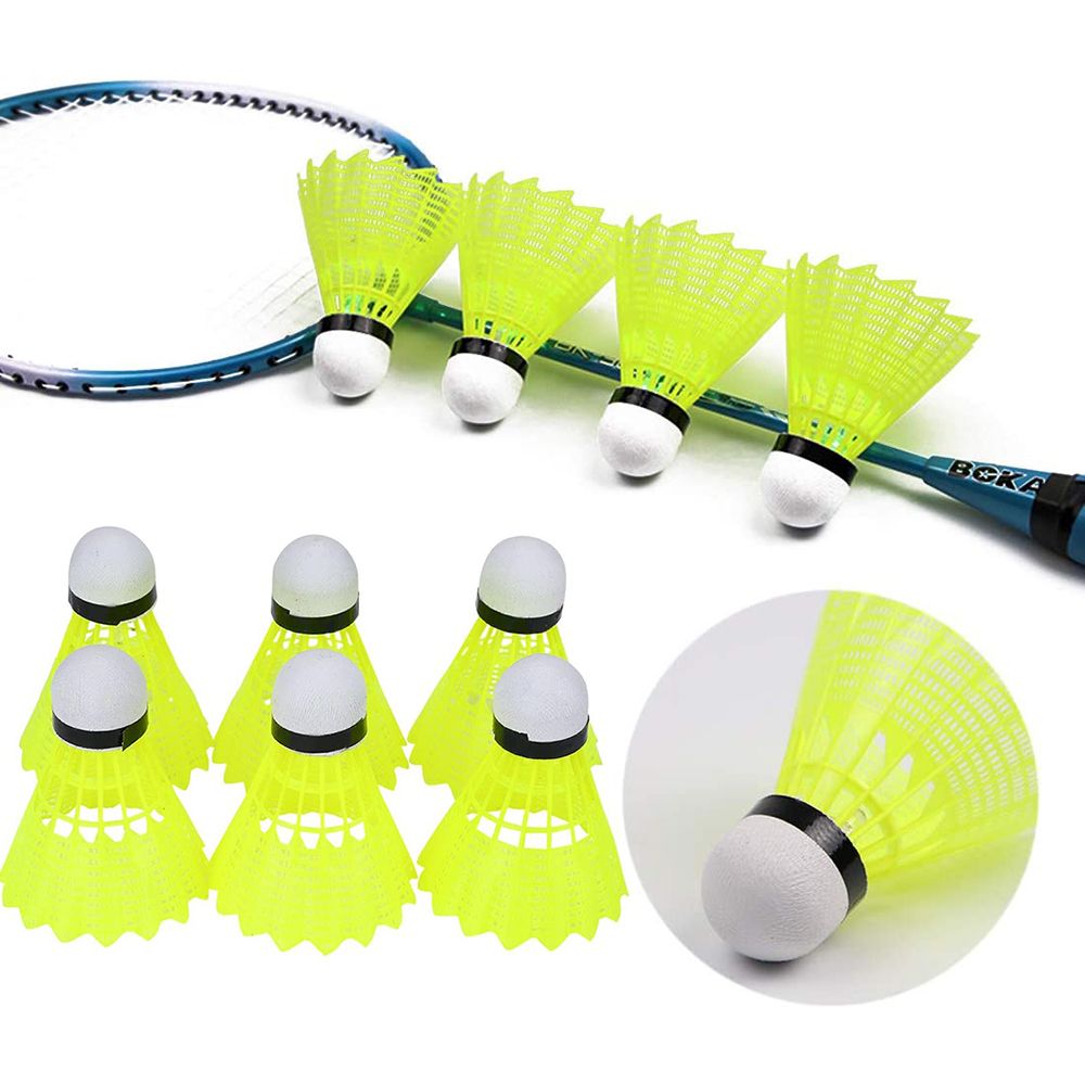 ريشات بادمنتون بلاستيكية جديدة - مراجعة Feather Shuttlecock وسعره