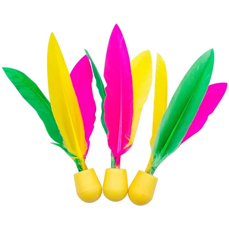 10 قطع من كرات الريشة الطائرة  - مراجعة Feather Shuttlecock وسعره