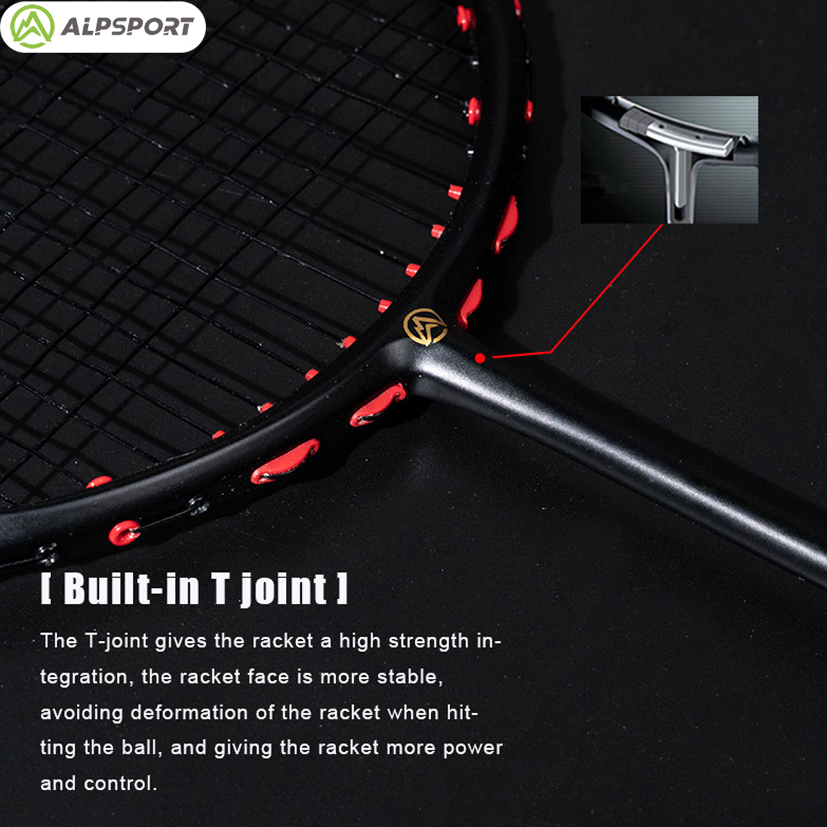 ألبسبورت MH-V5 5U 75 جرام تموج - مراجعة Badminton Racket Carbon وسعره