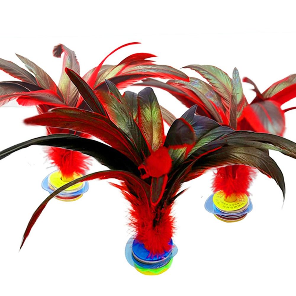 2 قطعة كرة ريشية رياضية ملونة  - مراجعة Feather Shuttlecock وسعره