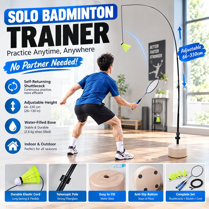 مجموعة تدريب ريشة الريشة الطائ - مراجعة Badminton Shuttlecock وسعره
