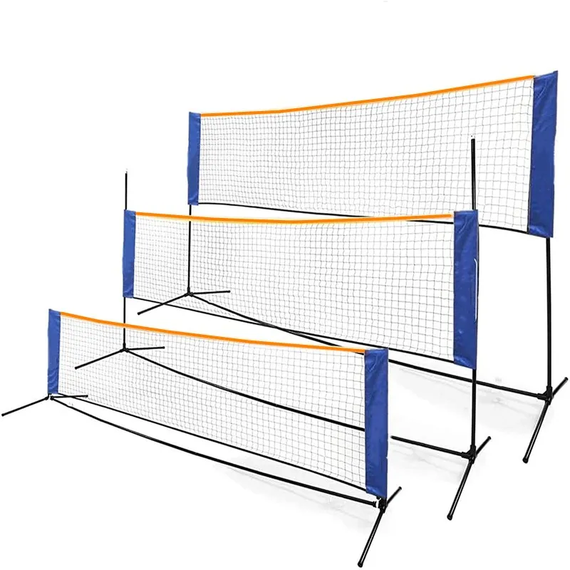 مجموعة شبكة رياضية محمولة قابل - مراجعة Badminton Net وسعره